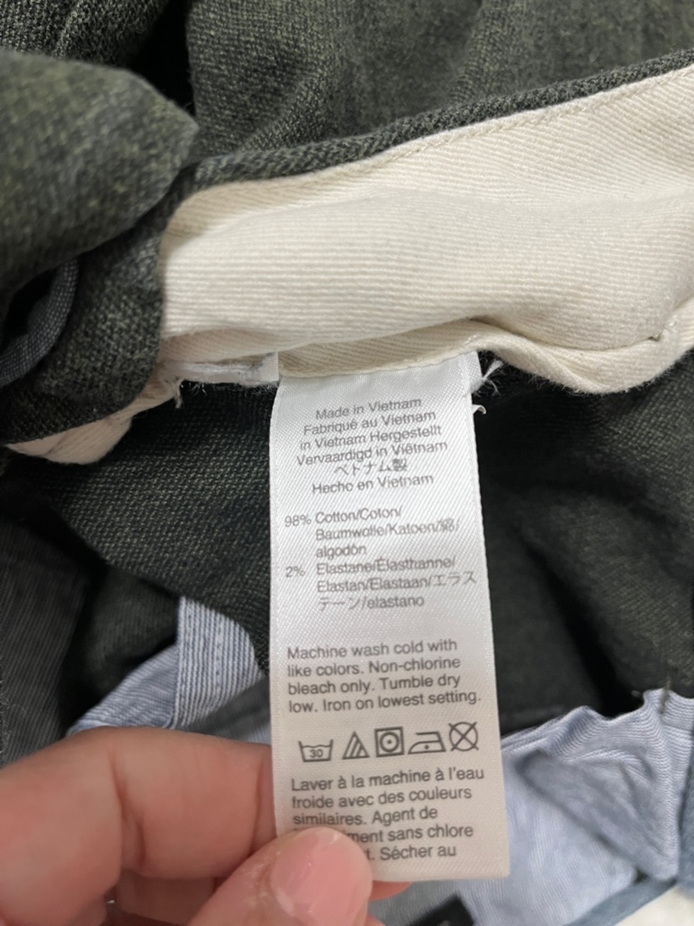 J. Crew 484 Slim Fit Pant in Stretch Brushed Twill Size 34 - Picture 8 of 9